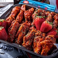 Strawberry chicken